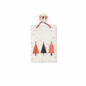 BOSSA SMALL - Papieren geschenkzakje (S) - Wit