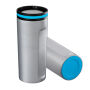 Thermobeker RETUMBLER-mySTEELONE - cyaan, zilver, wit