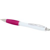 Nash balpen van gerecycled plastic (zwarte inkt) - Roze