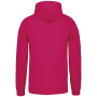 Sweater met contrasterende capuchon Fuchsia / Fine Grey XXL