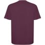 Bull oversized unisex T-shirt met korte mouwen - Plum red - 3XL