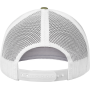 Tweekleurige Retro Truckerpet Buck / White One Size