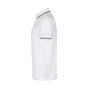 Contrast poloshirt | stretch - Wit, 4XL Contrast poloshirt | stretch - Wit, 4XL