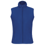 Bodywarmer van microfleece dames Royal Blue L