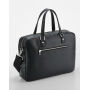Tailored Luxe Briefcase - Black - One Size