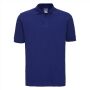 RUS Men Classic Cotton Polo, Bright Royal, XXL