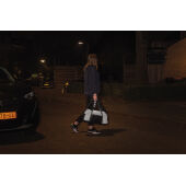 AWARE™ RPET Reflecterende weekendtas, zwart
