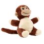 Plush monkey Erik - brown