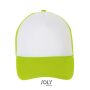 Bubble Cap white/neon green one size