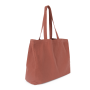 Grote 'evergreen' shopper Washed Pink Ochre One Size
