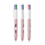 BIC® 4 Colours Glacé with Lanyard 4 Colours Glacé BP LP Pink_UP white_RI white