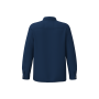 Verwassen ecologische uniseks workerjack Washed Indigo 3XL