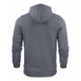 Printer Overhead full zip hoody Steel grey 5XL