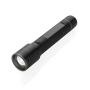 Gear X RCS recycled aluminum USB-rechargeable torch large, black