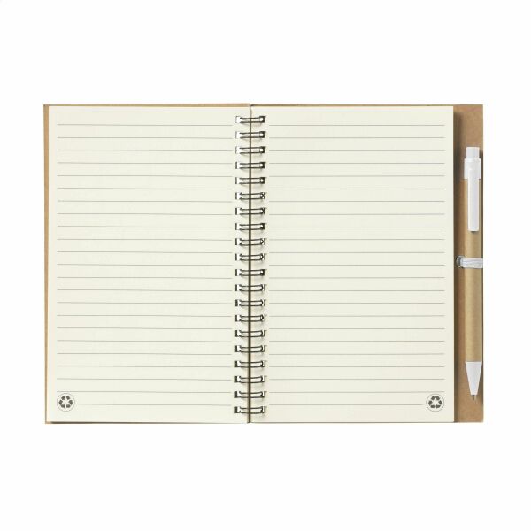 RecycleNote-L Notizbuch - weiß RecycleNote-L Notizbuch - weiß