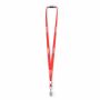 Polyester tubulaire keycord met metalen klem