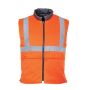 Hi-Vis Omkeerbare Bodywarmer orange S