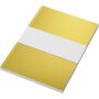 Novella Austen A5 notitieboekje met zachte metallic kaft - 100 vellen - Goud