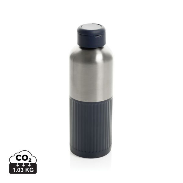 Ripple RCS R-stalen lekvrije waterfles met handvat 750 ml, donkerblauw Ripple RCS R-stalen lekvrije waterfles met handvat 750 ml, donkerblauw