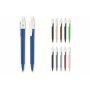 Balpen Baron 03 colour recycled hardcolour - Zwart / Wit