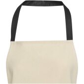 Nia schort van 200 g/m² gerecycled katoen - Zwart