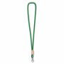 Polyester koord-keycord met bamboe plaatje