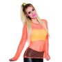 Neon Oranje Visnet Shirt one-size