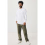 IQONIQ Yengo recycled katoen hoodie met steekzakken, recycled white (L)