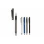 Rollerball two stripes aluminium - Zwart