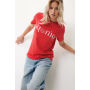 IQONIQ Brett gerecycled katoen t-shirt, luscious red (XXXL) IQONIQ Brett gerecycled katoen t-shirt, luscious red (XXXL)