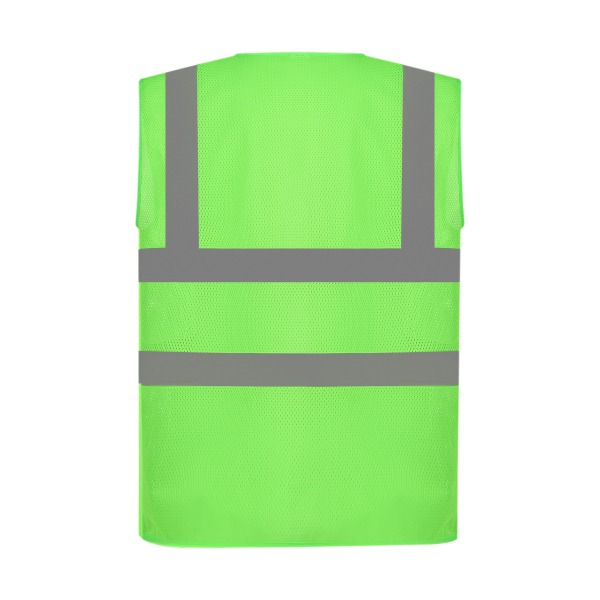Hoge zichtbaarheid hesje van gaas Lime XXL Hoge zichtbaarheid hesje van gaas Lime XXL