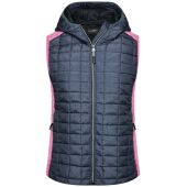 pink melange/anthracite melange