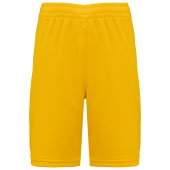 Basketbalshort voor kinderen Sporty Yellow 4/6 jaar Basketbalshort voor kinderen Sporty Yellow 4/6 jaar