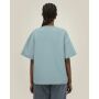Hazener - Het unisex relaxed interlock T-shirt - Pebble Blue (XXS) Hazener - Het unisex relaxed interlock T-shirt - Pebble Blue (XXS)