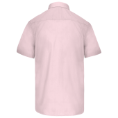 Overhemd in onderhoudsvriendelijk polykatoen-popeline korte mouwen heren Pale Pink XS Overhemd in onderhoudsvriendelijk polykatoen-popeline korte mouwen heren Pale Pink XS