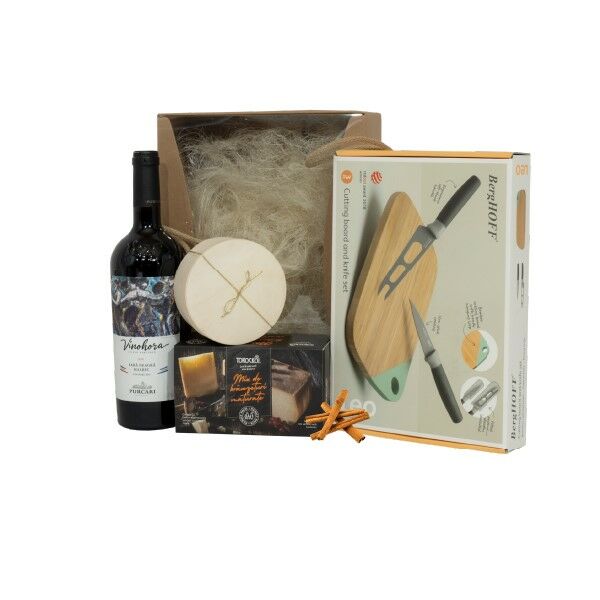 Gift package Wine & Cheese - S10