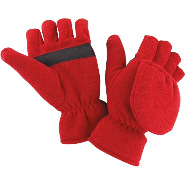 Palmgrip vingerloze handschoenen met want Red S/M Palmgrip vingerloze handschoenen met want Red S/M