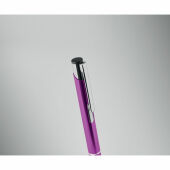 BERN - Gerecyclede  aluminium balpen - Fuchsia