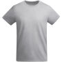 Breda biologisch katoenen kindershirt met korte mouwen - Marl Grey - 11/12