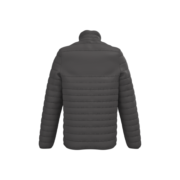 Gewatteerde heren donsjas Dark Grey 3XL Gewatteerde heren donsjas Dark Grey 3XL