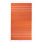T1-Hamsultan Hamam Sultan Towel - Orange/White