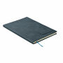 TINTRAY - A5 notitieboek in smokey PU - Blauw