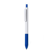 Spike balpen met gekleurde grip blauwe inkt goedkoop - blauw