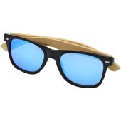 Hue zonnebril met bamboe pootjes - Blauw/Naturel