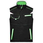 black/lime green