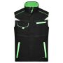 Workwear Vest - COLOR - black/lime green 6XL