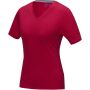 Kawartha biologisch dames t-shirt met korte mouwen - Rood - XS Kawartha biologisch dames t-shirt met korte mouwen - Rood - XS
