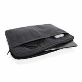 Laluka AWARE™ gerecycled katoenen 15,6 inch laptophoes, antraciet