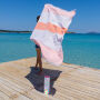 Towel to Go - Bali - Orange Beige Towel to Go - Bali - Orange Beige