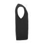Adults' V-Neck Sleeveless Knitted Pullover - Charcoal Marl - 3XL